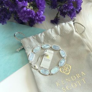 Kendra Scott Millie Bracelet In Sky Blue Illusion